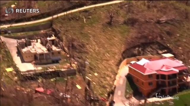 Le Isole Vergini britanniche devastate dall’uragano Maria