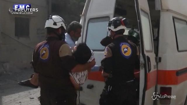 VIDEO Gli effetti dei bombardamenti russi in Siria
