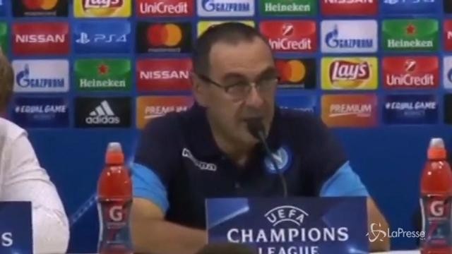 Sarri: “Inc…to per il gol subito”