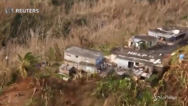Scrivono “Help” sul tetto, salvati dopo passaggio uragano Maria