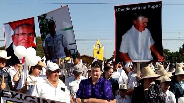Paraguay, in marcia per chiedere la liberazione di cinque persone rapite dall’Epp