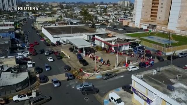 Le devastazioni dell’uragano Maria sulla città di San Juan