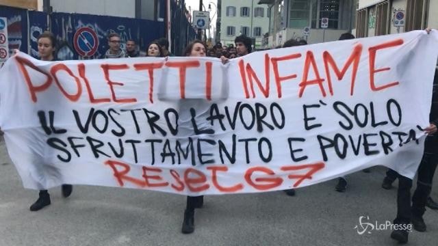 A Torino il corteo anti G7