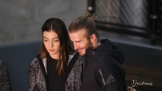 David Beckham a Milano per inaugurare il nuovo store Adidas