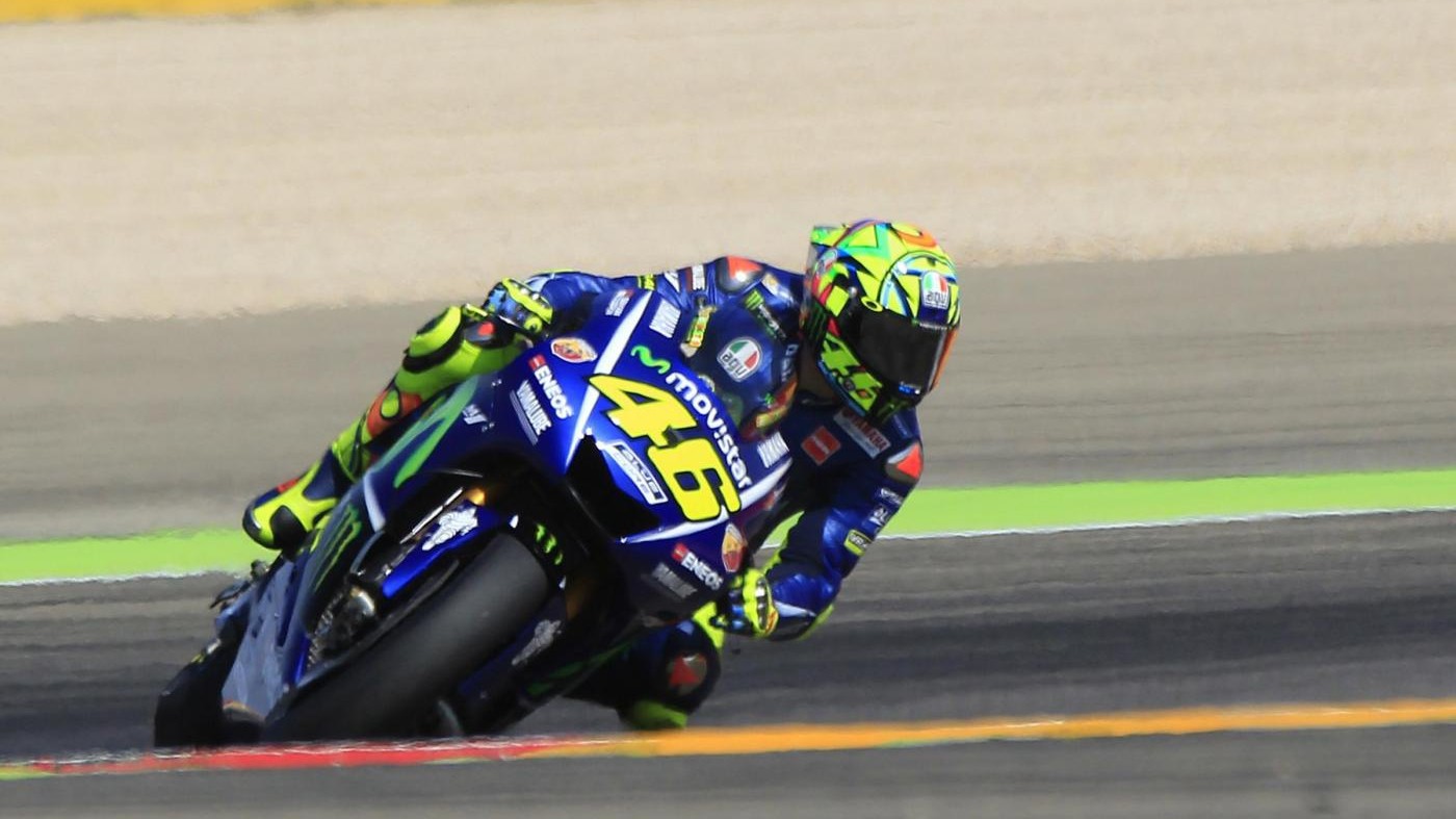 MotoGp, Rossi: “Sul bagnato possiamo fare una bella gara”