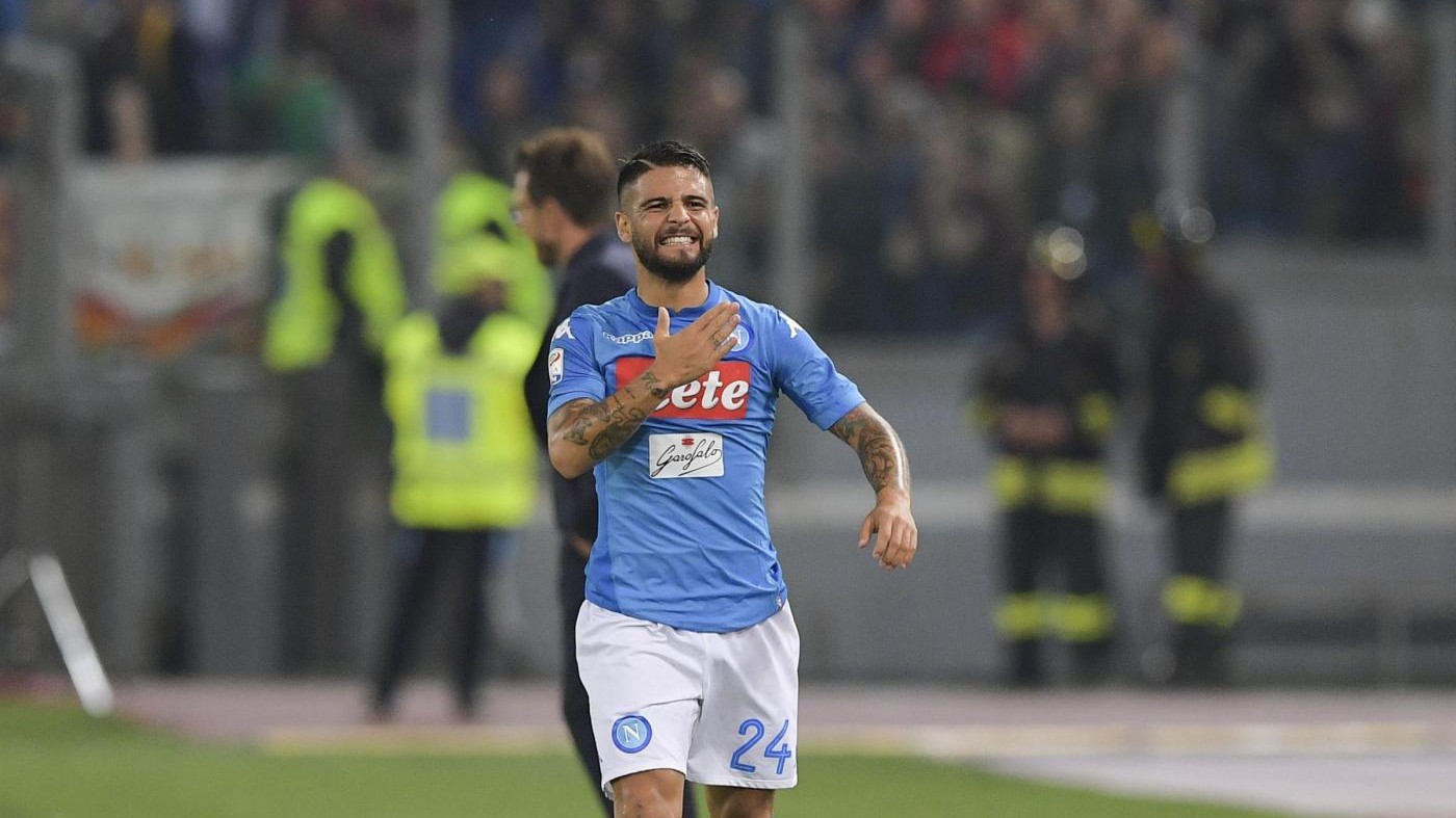 Serie A, Napoli tenta prima fuga: Insigne gol, Roma battuta 1-0