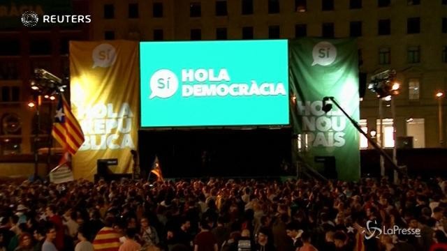VIDEO Catalogna, sì all’indipendenza