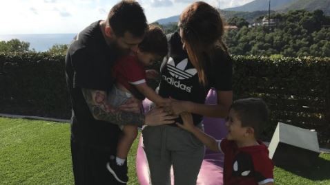 Messi diventerà papà per la terza volta