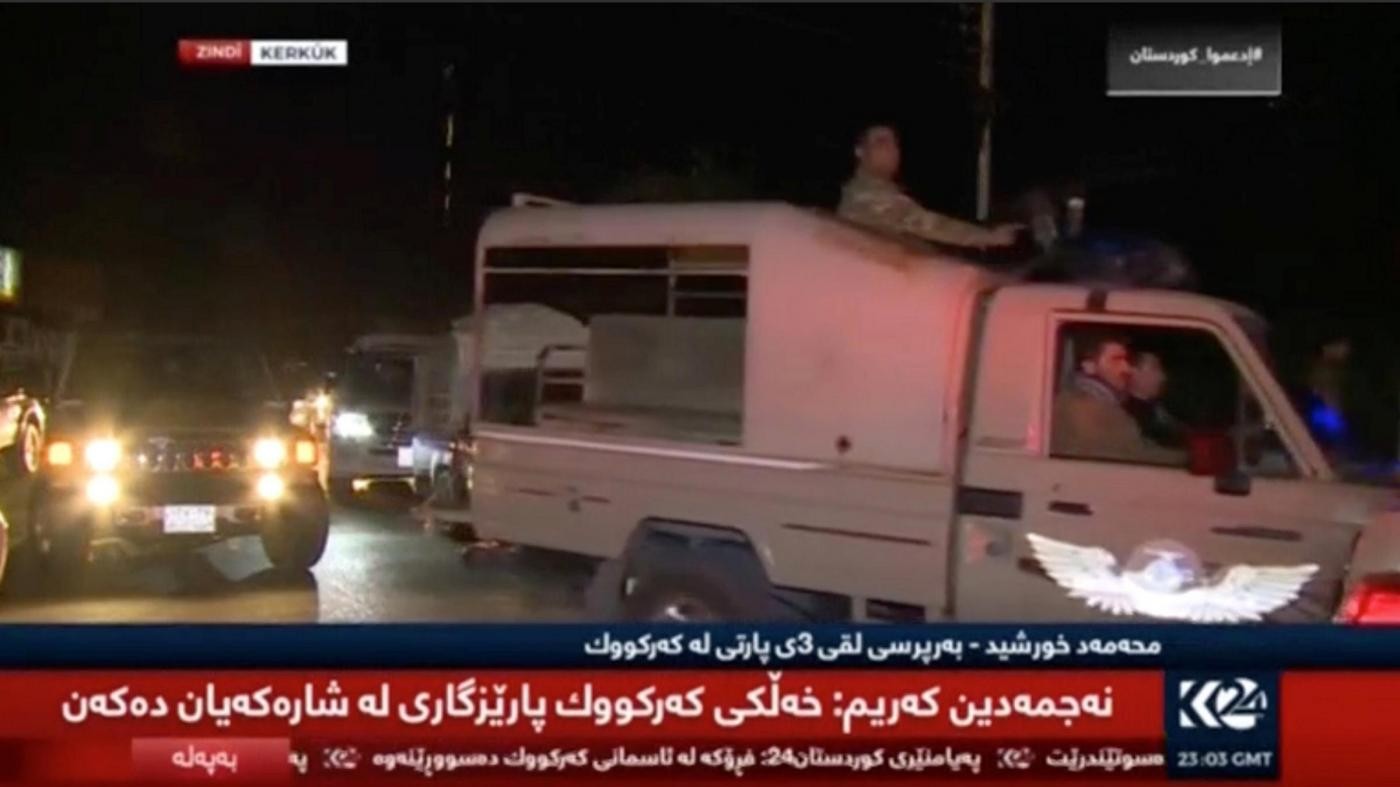 Iraq, le forze di Baghdad prendono il controllo di Kirkuk: via bandiera curda