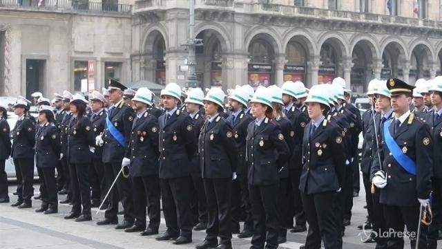 Milano, celebrato il 157° anniversario della Polizia Locale