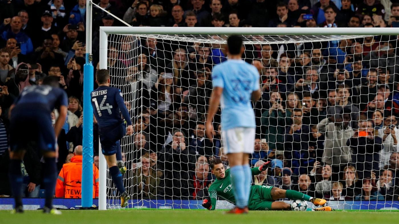 Champions League, le pagelle di Manchester City-Napoli 2-1