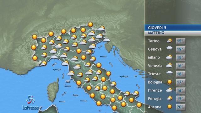 METEO 5 OTTOBRE