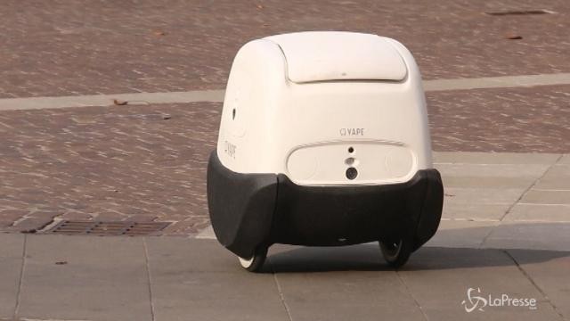 A Cremona arriva Yape, il robot per le consegne a domicilio