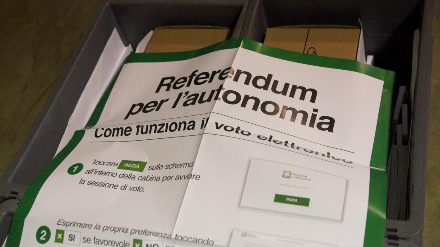 Referendum per l’autonomia. Il voto in diretta: Lombardia