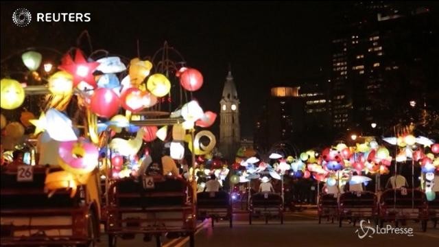 A Philadelphia le lanterne di Cai Guoqiang