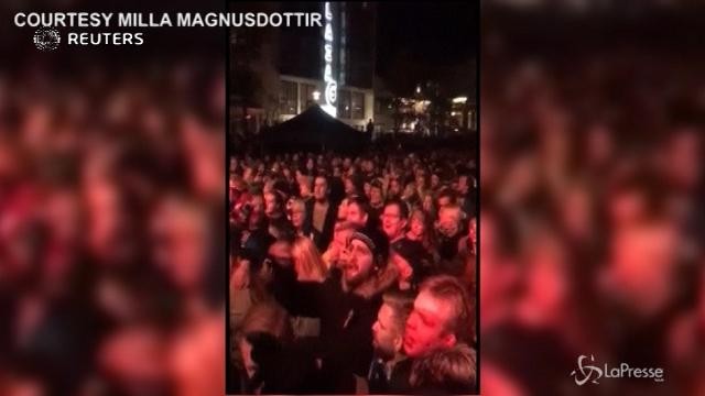 Islanda alla Coppa del Mondo: la festa di Reykjavik