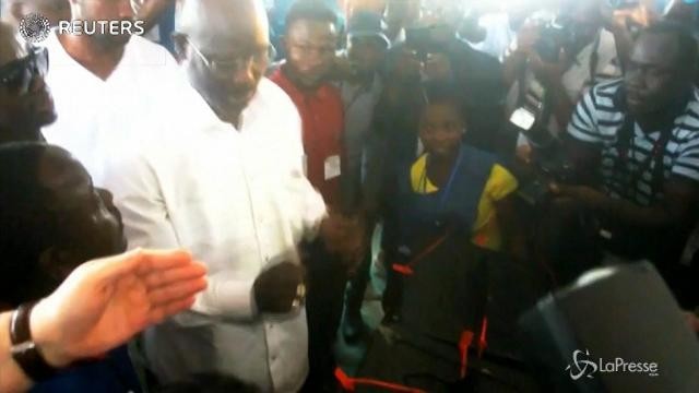 Elezioni in Liberia, George Weah al voto