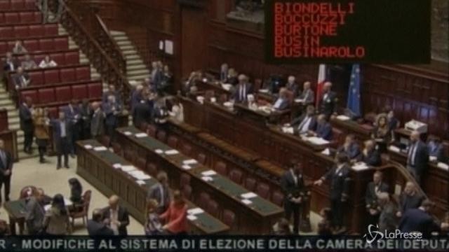 Sì della Camera alla legge elettorale