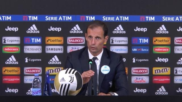 Juve, Allegri: “Dispiace aver buttato 5 punti in due partite”