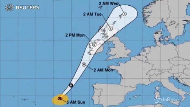 L’uragano Ophelia arriva in Irlanda