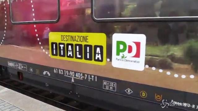 E’ partito da Roma il treno del Pd Destinazione Italia