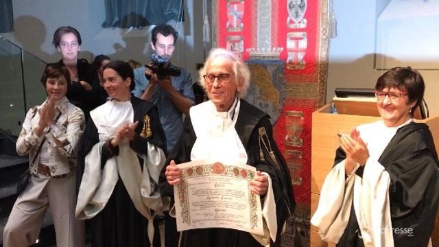 Torino, laurea honoris causa a Christo