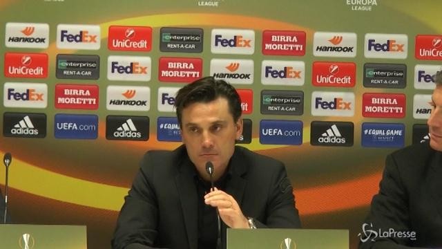 Montella: “Aek squadra più tosta e furba di noi”