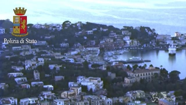 Ischia, le immagini dall’elicottero durante il G7 dell’Interno