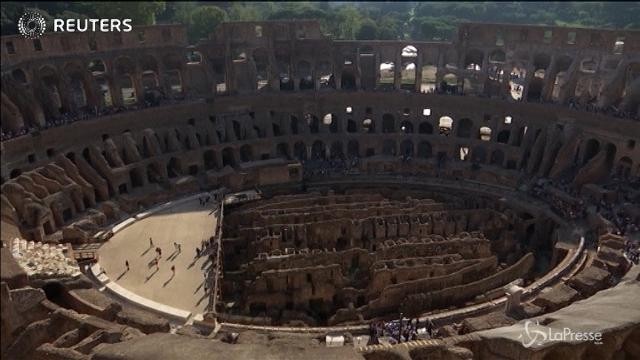 Colosseo riapre l’attico: spettacolare vista da 40 metri di altezza