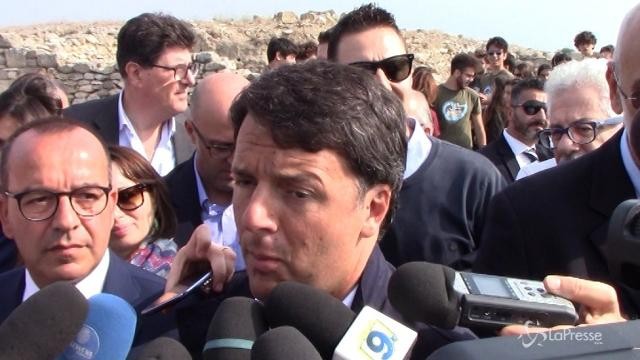 Renzi da Canne della Battaglia: “Investire di più nella cultura”
