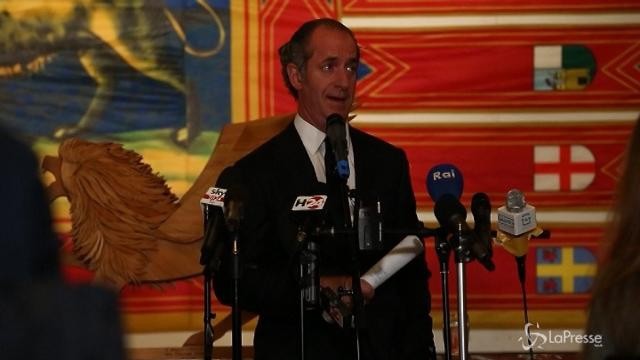 Zaia: “I 9/10 delle tasse restino in Veneto”