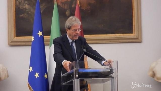 Ambiente, Gentiloni: “La scarsità d’acqua è una questione globale”