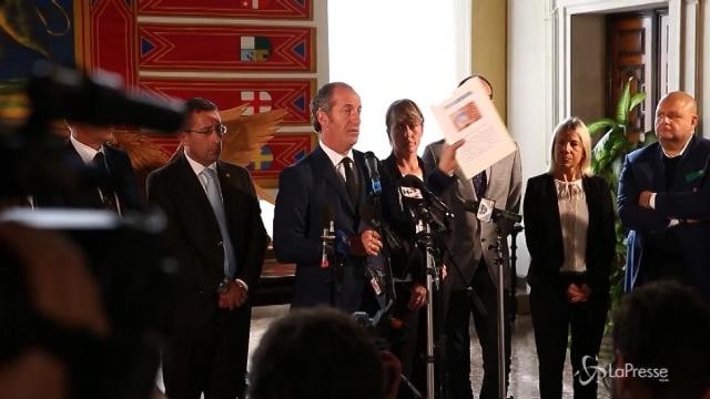 Zaia: “Chiediamo che il Veneto sia Regione autonoma”
