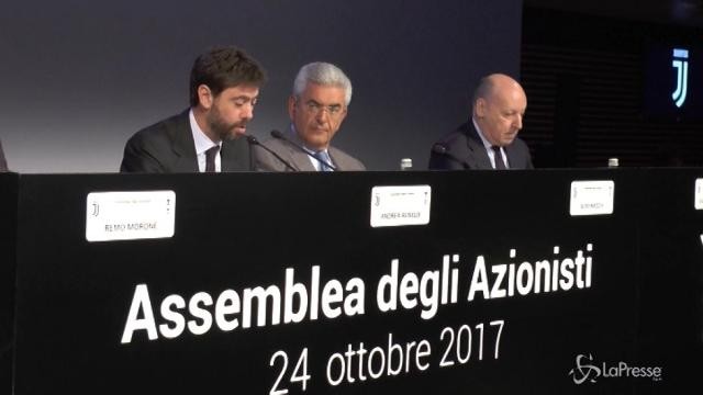 Assemblea azionisti Juve, Agnelli: “Orgogliosi dei 6 scudetti”