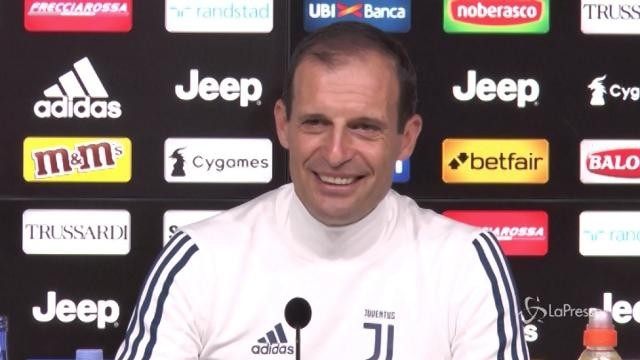 Allegri: “Dispiace non avere contro Bonucci”