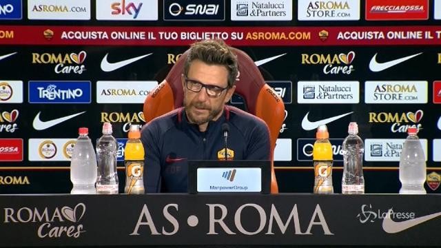 Roma, Di Francesco: In bocca al lupo a Karsdorp
