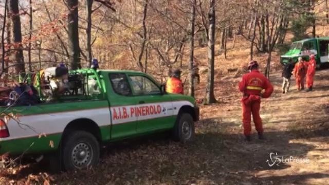Piemonte, gli Aib in azione a Cantalupa