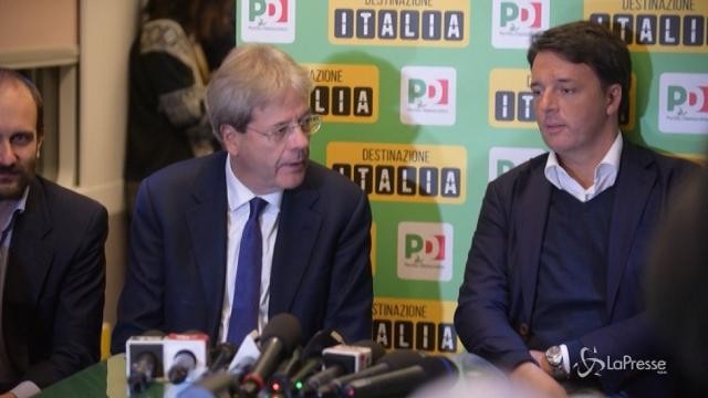 Gentiloni: “Pd è messaggio di sinistra di Governo”