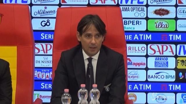 Simone Inzaghi: “Primo tempo perfetto, poi abbiamo abbassato la guardia”