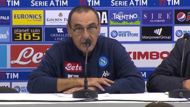 Sarri: “Scudetto? Ci vorranno più di 90 punti “
