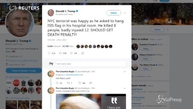Trump: “Pena di morte per il killer di New York”