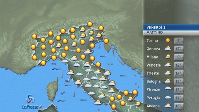 Meteo 3 novembre