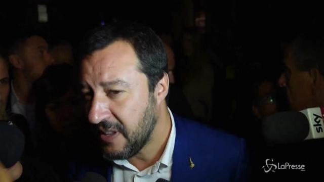 Sicilia, Salvini: “Non avrei mai pensato di avere una piazza piena a Catania”