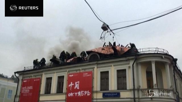 A fuoco il museo Pushkin di Mosca: nessun ferito