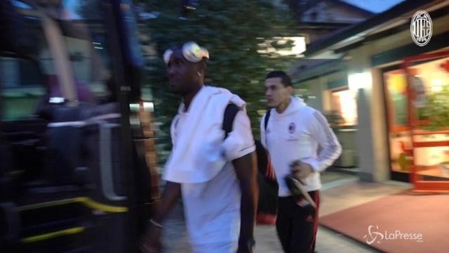 Milan-Sassuolo, rossoneri in partenza per Reggio Emilia