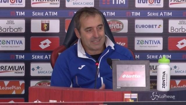 Giampaolo: “Vincere il derby è straordinario”