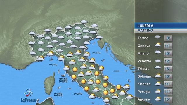 meteo 6 novembre