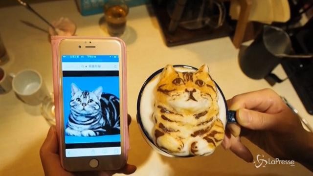 In arrivo il cappuccino tridimensionale