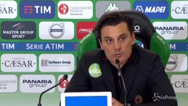 Montella: “Oggi si è visto il frutto del nostro lavoro”