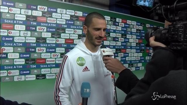 Bonucci: “Era ora, mi sono fatto desiderare”
